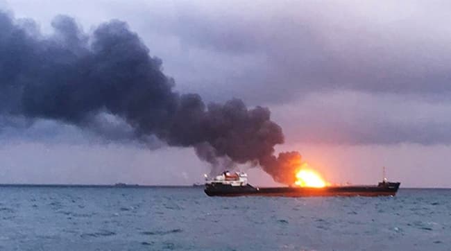 Tanker-Explosion-In-Jeddah,-Saudi-Arabia