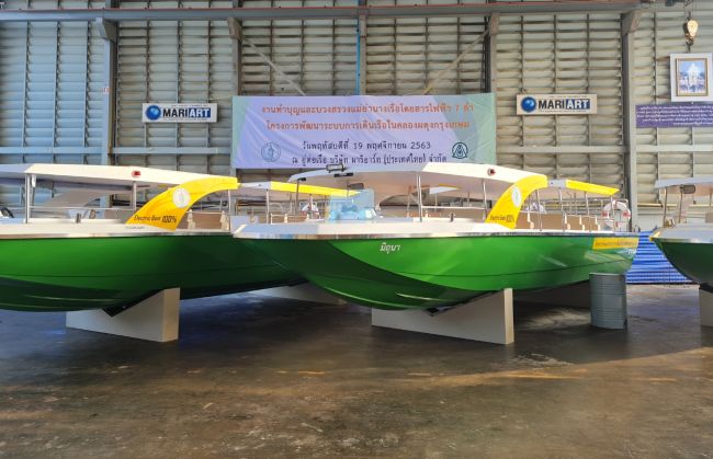 Torqeedo Powers Thailand's First Electric Passenger Ferry Fleet - BANGKOK