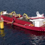 Ulstein-designed-GLDD-subsea-rock-installation-vessel- First Jones Act Compliant US offshore wind closeup