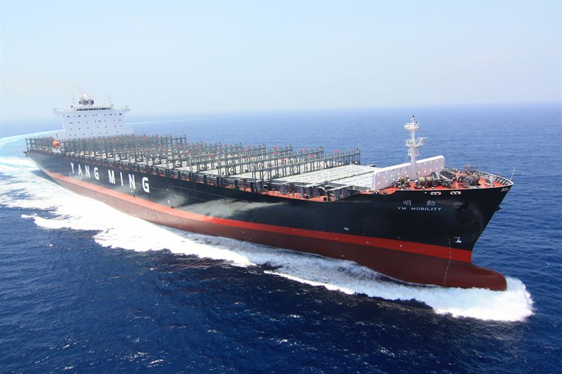 YM Mobility will be one of the latest Yang Ming vessels to be retrofitted with the Wärtsilä FPP and EnergoProFin solutions.