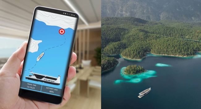 AI-Enabled, Smartphone-Controlled Self-Driving Superyacht - Drakkar S