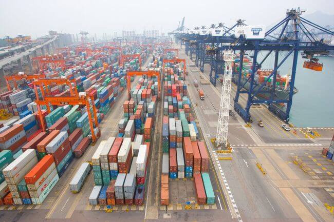 COSCO HIT shipping port