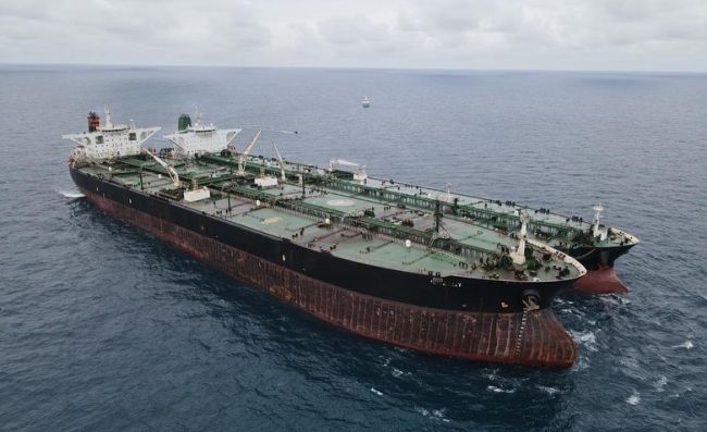 Coast Guard #Bakamla seized two tankers ( Iranian Flag of Iran MT Horse and Panama Flag of Panama MT Frea)