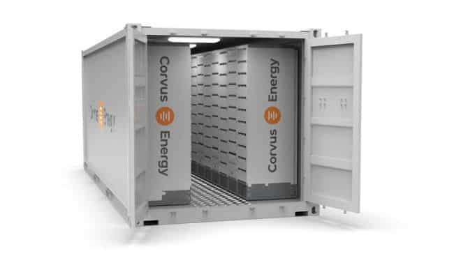 Corvus Energy Introduces Standardized ISO Footprint Containerized Battery Room Solutions