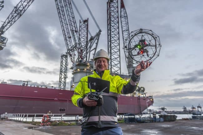 Global Drone Inspection To Take On Specialist Demand For Drone And ROV Services From RIMS BV