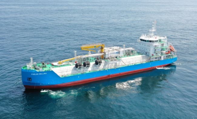 Keppel O&M - Singapore's First LNG-Bunkering Vessel - FueLNG Bellina