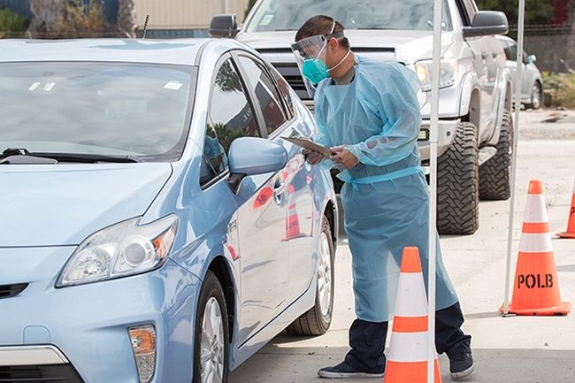 Port Of Long Beach Expands COVID-19 Test Center Operation For Workers