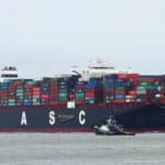 Sajir,-under-UASC-livery,-sails-into-Rotterdam-on-fuel-oil,-but-it-will-shortly-arrive-under-Hapag-Lloyd-livery-and-fuelled-by-LNG-(photo-by-Kees-Torn)