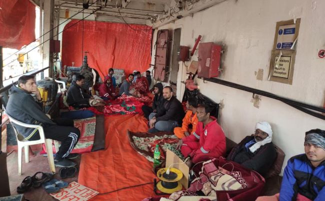 Seafarers In Kuwait on hunger strike