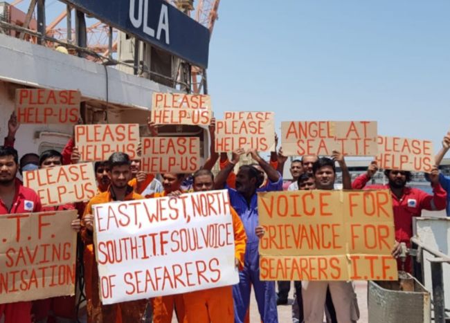 Seafarers On Hunger Strike, Hospitalised In Kuwait