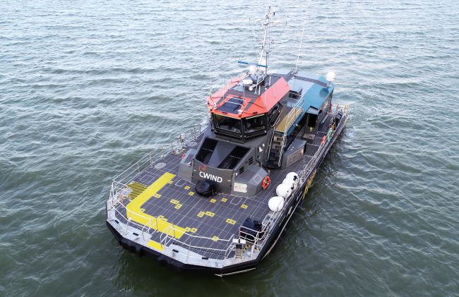 CWind Pioneer at Sea 