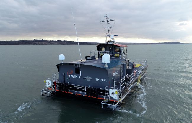CWind Pioneer at Sea