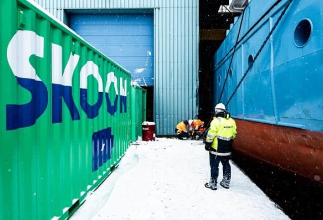 Walstroom voor zeeschepen