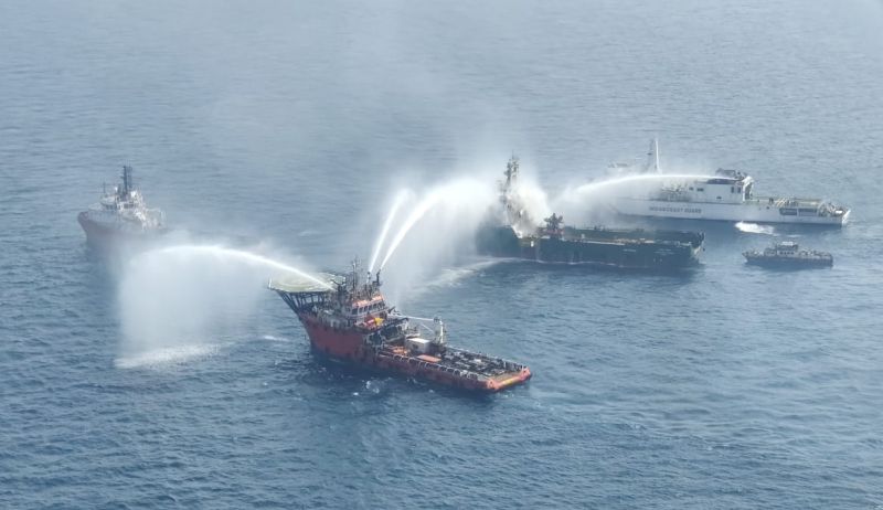 fire fighting offshore supply vessel