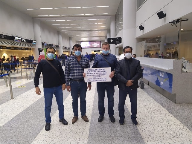 seafarers returning home