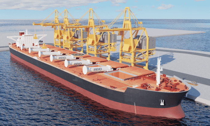wind-assisted propulsion solution for Dry Bulk Carriers
