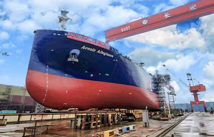 world’s largest dual-purpose, LNG supply and bunkering vessel