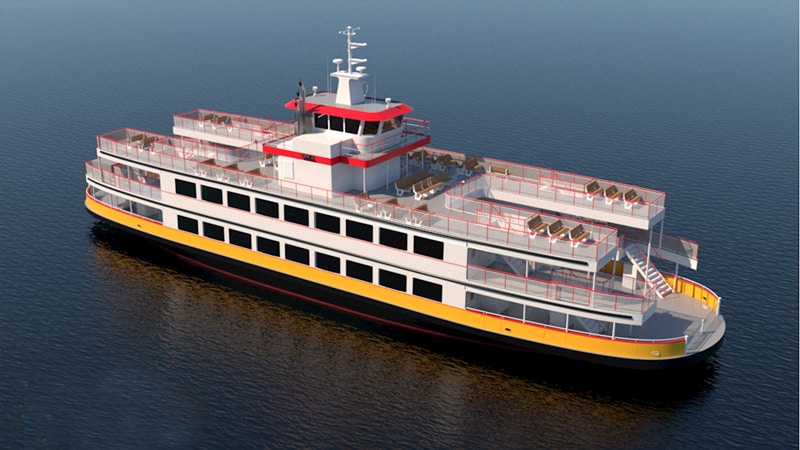 Casco Bay Lines new ferry will feature ABBs hybrid electric power and propulsion solutions
