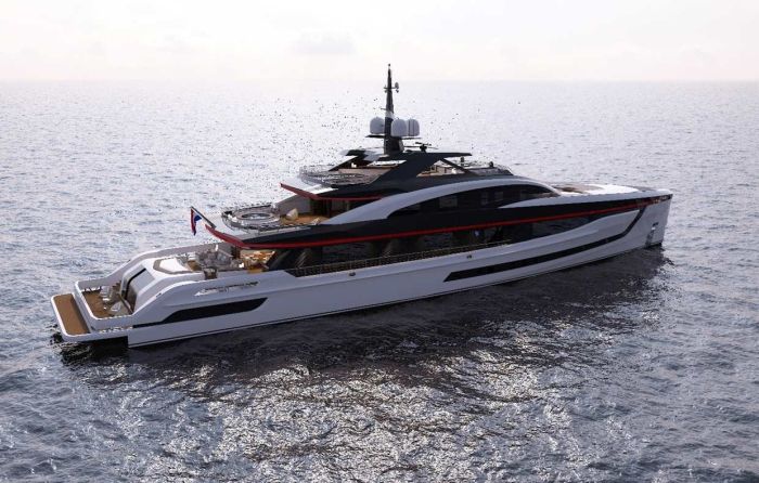 Kongsberg kamewa - high-speed superyacht Skyfall