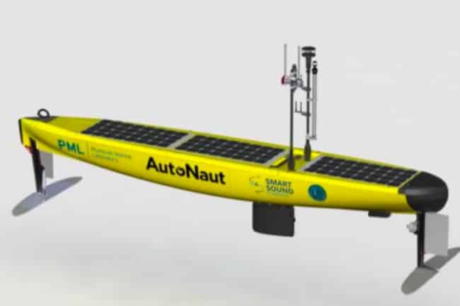 The AutoNaut-5m USV “PML Pioneer