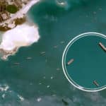 stranded vessels in Suez Canal Traffic Jam