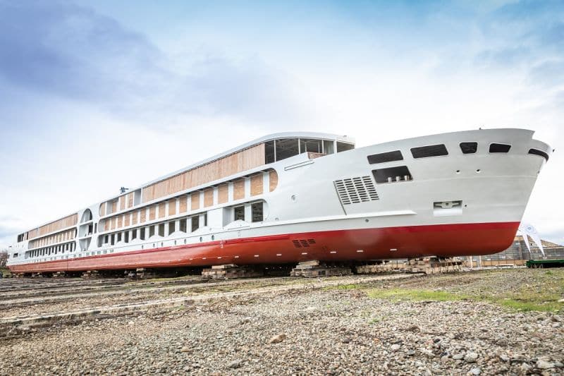 Concordia Damen launches A-ROSA’s next-generation ‘E-Motion’ river cruise ship 