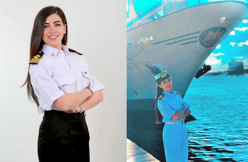 Egypt's first FEMALE ship captain