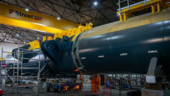 Hempel protects the ground-breaking O2 tidal energy turbine 