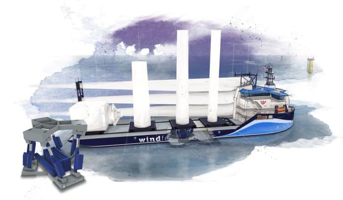 Offshore Wind Feeder Vessel Design Reveal By Ampelmann And C-job Naval Architects
