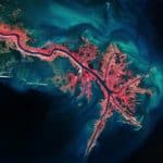 Mississippi River Delta - CREDIT European Space Agency