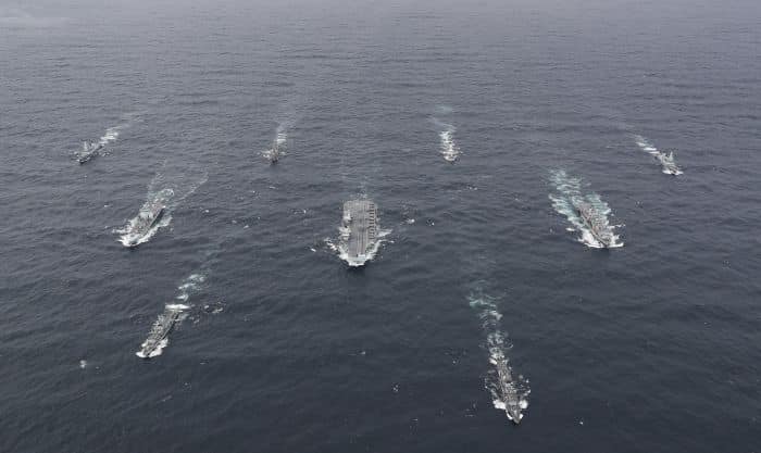 UK Carrier Strike Group Assembles