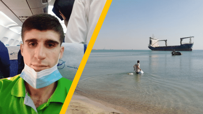 Seafarer Mohammad Aisha is going home thanks to ITF, ending four years on abandoned ship