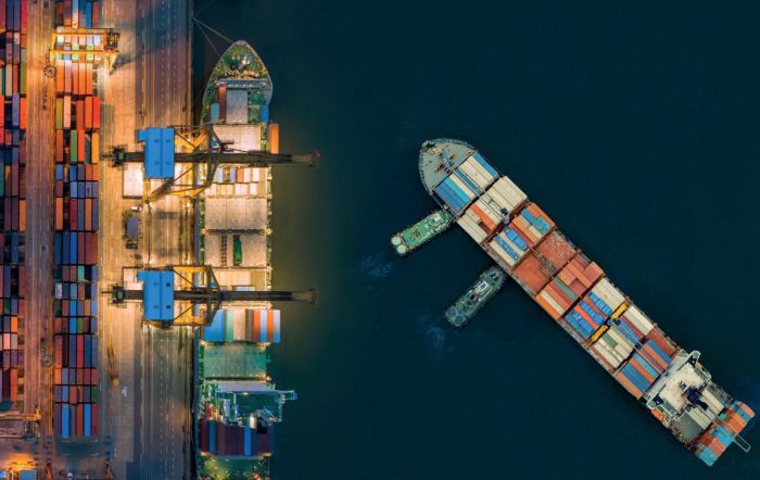 Shipping Representation - top view