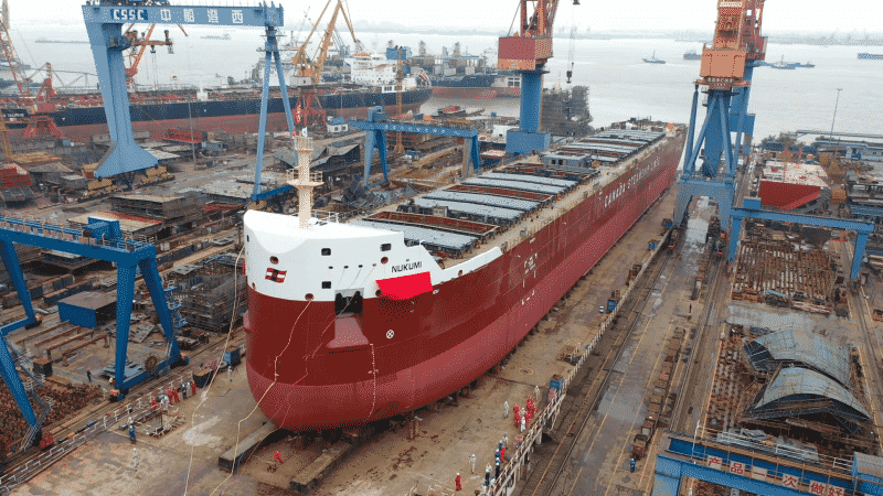 CSL Salt ship launch