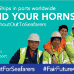 Day of the seafarer - horn blowing
