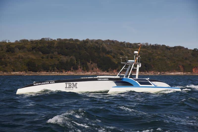 Fischer Panda UK - Mayflower seatrials April 2021 