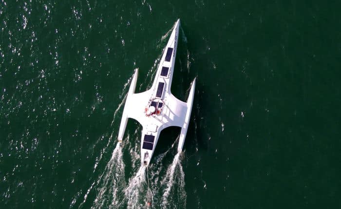 Fischer Panda UK - Mayflower seatrials April 2021