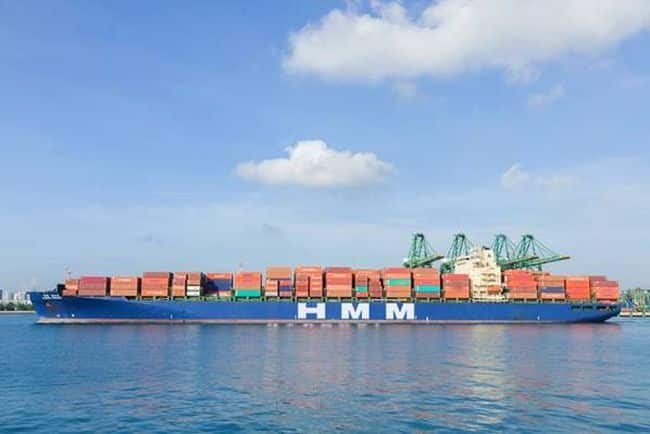 Hyundai Forward, the 5,000 TEU vessel operated on the CIX(China India Express) service, calling at India