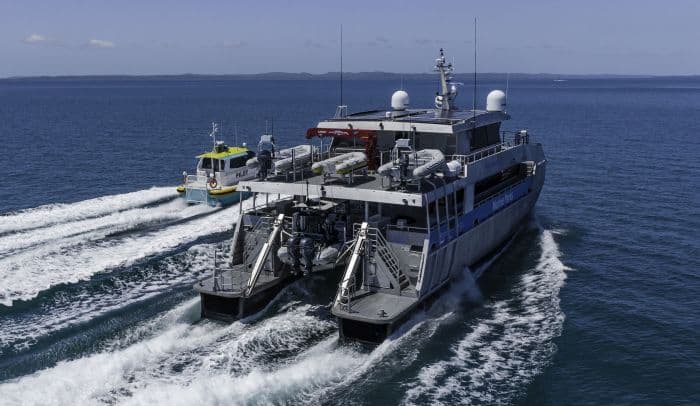 Incat Crowther Launches New Generation Patrol Boat To Protect The Great Barrier Reef - 2