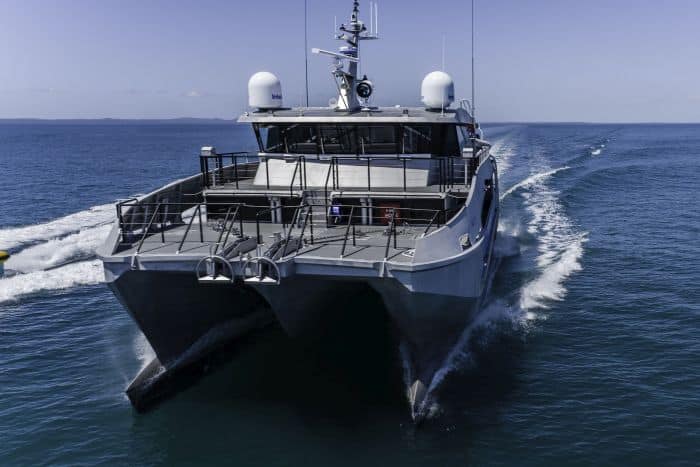 Incat Crowther Launches New Generation Patrol Boat To Protect The Great Barrier Reef - 3