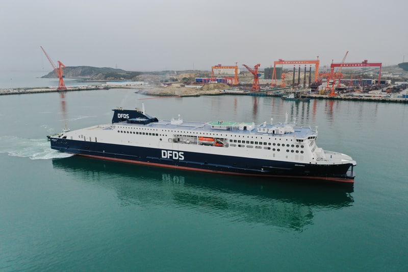 Stena-RoRo's-E-Flexer-Côte-d'Opale-delivered-to-DFDS