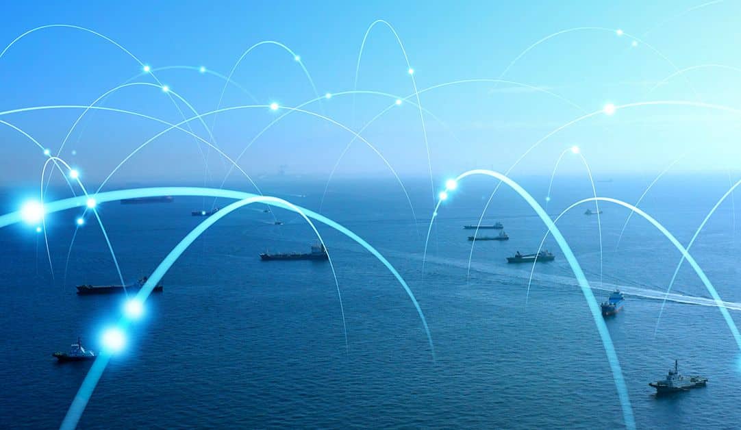 Vessels connected image