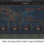 Video showing online tanker cargo handling simulator