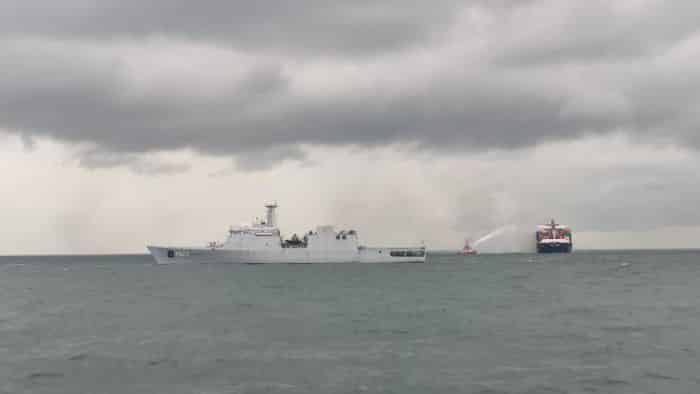 fire broke out onboard MV X-PRESS PEARL