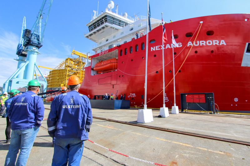 A memorable day at Ulstein Verft