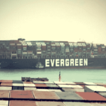 MV Ever Given Grounded in suez canal
