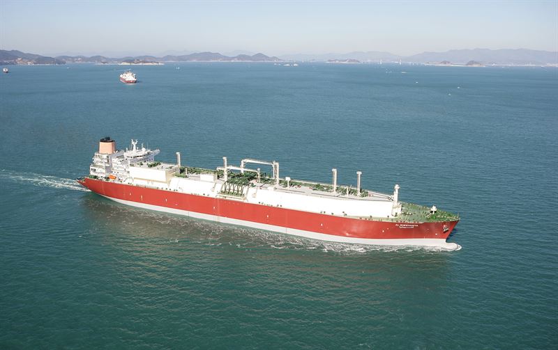 LNG carrier owned by Qatar-based Nakilat. 