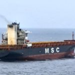 MSC Messina with Fire on board