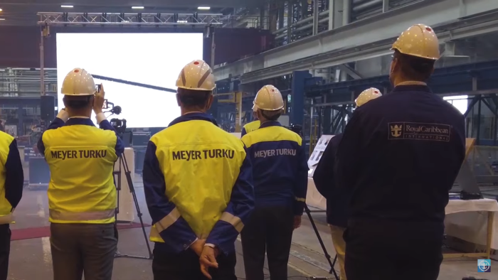 Meyer Turku - Royal Caribbean workers