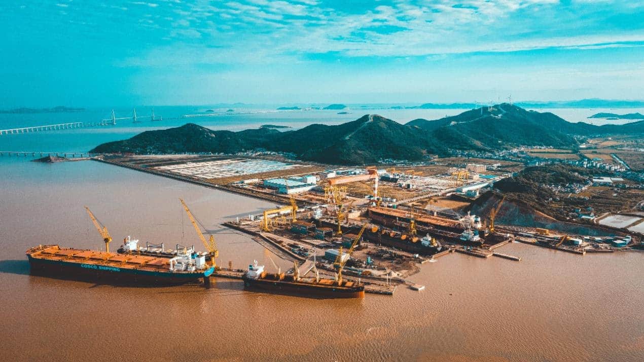 Newport Shipping has access to a wide global network of partner shipyards, including PaxOcean Zhoushan Shipyard in China.